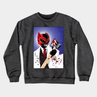 American Psycho Ranger Red Crewneck Sweatshirt